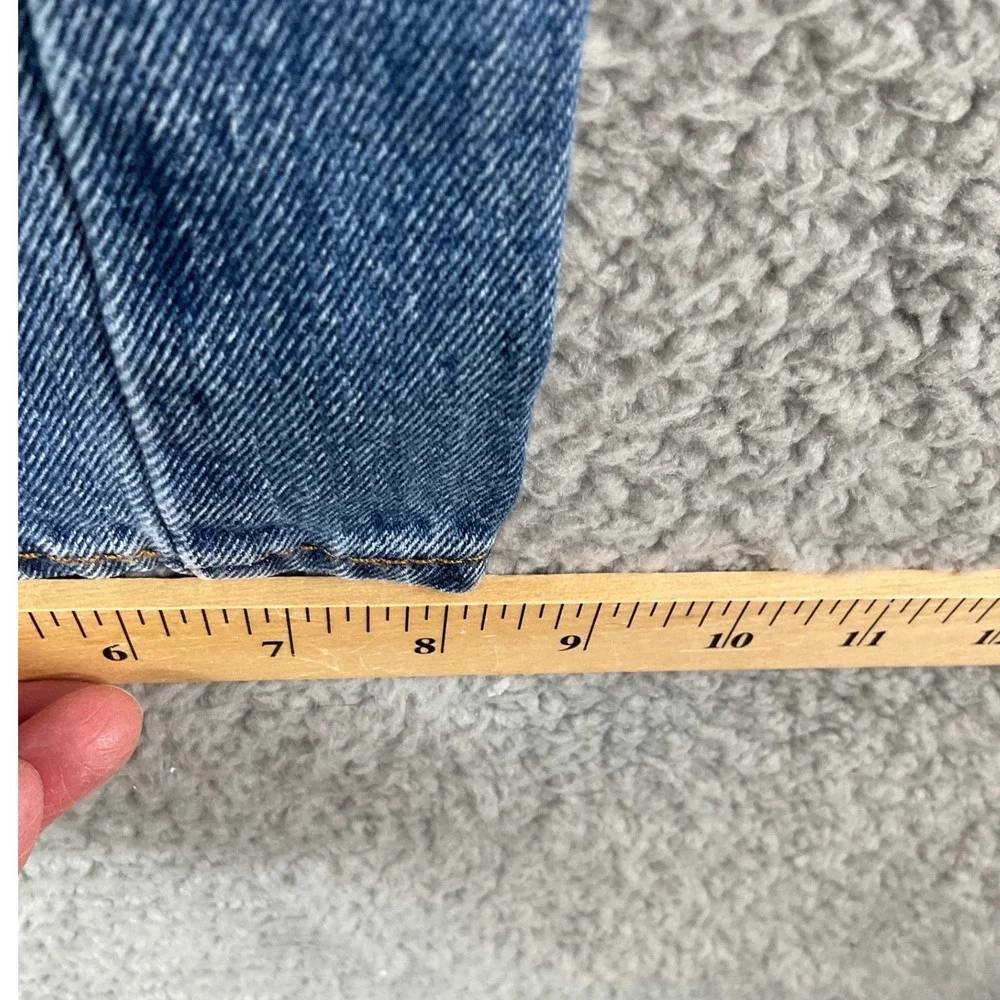 Levi's 505 Regular‎ Fit Jeans Mens 36x32 Blue Excellent Straight Leg Denim